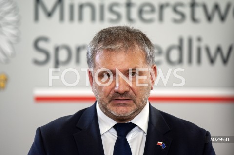  12.11.2025 WARSZAWA<br />
KONFERENCJA MINISTRA SPRAWIEDLIWOSCI<br />
N/Z WALDEMAR ZUREK<br />
 