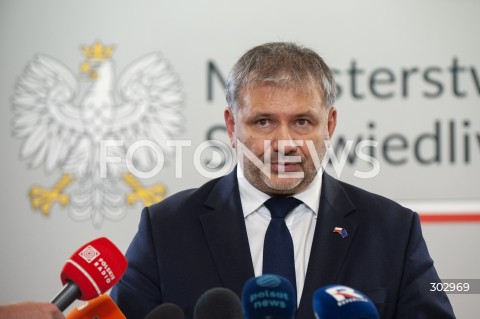  12.11.2025 WARSZAWA<br />
KONFERENCJA MINISTRA SPRAWIEDLIWOSCI<br />
N/Z WALDEMAR ZUREK<br />
 