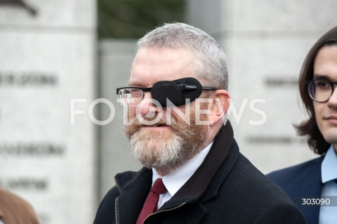  14.11.2025 WARSZAWA<br />
KONFERENCJA KONFEDERACJI KORONY POLSKIEJ<br />
N/Z GRZEGORZ BRAUN<br />
 