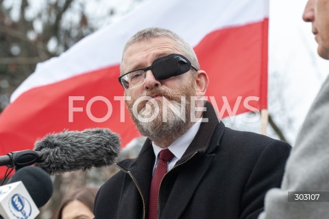  14.11.2025 WARSZAWA<br />
KONFERENCJA KONFEDERACJI KORONY POLSKIEJ<br />
N/Z GRZEGORZ BRAUN<br />
 