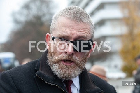  14.11.2025 WARSZAWA<br />
KONFERENCJA KONFEDERACJI KORONY POLSKIEJ<br />
N/Z GRZEGORZ BRAUN<br />
 