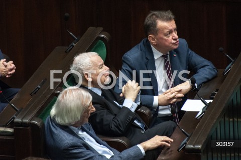  18.11.2025 WARSZAWA SEJM <br />
POSIEDZENIE SEJMU<br />
N/Z JAROSLAW KACZYNSKI MARIUSZ BLASZCZAK<br />
 