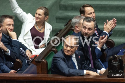  18.11.2025 WARSZAWA SEJM <br />
POSIEDZENIE SEJMU<br />
N/Z PREMIER DONALD TUSK WLADYSLAW KOSINIAK KAMYSZ<br />
 