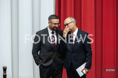  18.11.2025 WARSZAWA SEJM <br />
POSIEDZENIE SEJMU<br />
N/Z WLODZIMIERZ CZARZASTY MARCIN KULASEK<br />
 