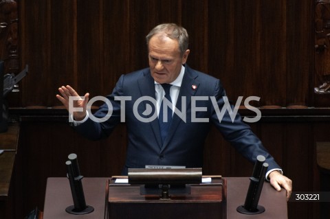  18.11.2025 WARSZAWA SEJM <br />
POSIEDZENIE SEJMU<br />
N/Z PREMIER DONALD TUSK<br />
 