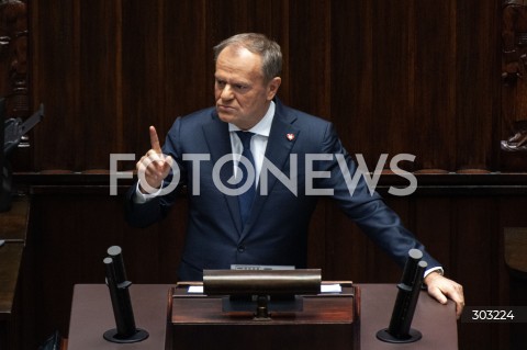 18.11.2025 WARSZAWA SEJM <br />
POSIEDZENIE SEJMU<br />
N/Z PREMIER DONALD TUSK<br />
 