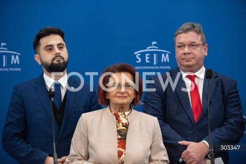  19.11.2025 WARSZAWA SEJM <br />
DZIEN W SEJMIE<br />
N/Z NORBERT KACZMARCZYK MARIA KUROWSKA MICHAL WOJCIK<br />
 
