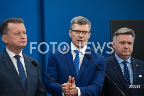  19.11.2025 WARSZAWA SEJM <br />
DZIEN W SEJMIE<br />
N/Z MARIUSZ BLASZCZAK MARCIN WARCHOL MICHAL KOWALSKI<br />
 