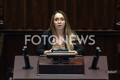  21.11.2025 WARSZAWA SEJM <br />
POSIEDZENIE SEJMU<br />
N/Z MARCELINA ZAWISZA<br />
 