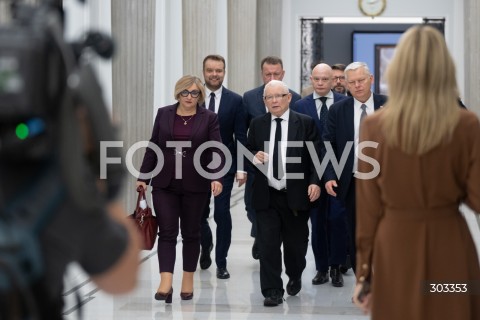  21.11.2025 WARSZAWA SEJM <br />
POSIEDZENIE SEJMU RP<br />
N/Z JAROSLAW KACZYNSKI<br />
FOT. MARCIN BANASZKIEWICZ / FOTONEWS  