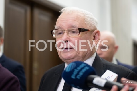  21.11.2025 WARSZAWA SEJM <br />
POSIEDZENIE SEJMU RP<br />
N/Z JAROSLAW KACZYNSKI<br />
FOT. MARCIN BANASZKIEWICZ / FOTONEWS  