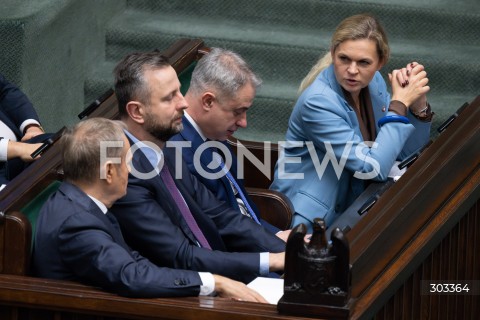  21.11.2025 WARSZAWA SEJM <br />
POSIEDZENIE SEJMU RP<br />
N/Z DONALD TUSK WLADYSLAW KOSINIAK KAMYSZ KRZYSZTOF GAWKOWSKI BARBARA NOWACKA<br />
FOT. MARCIN BANASZKIEWICZ / FOTONEWS  