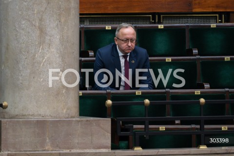  21.11.2025 WARSZAWA SEJM <br />
POSIEDZENIE SEJMU RP<br />
N/Z KAROL POLEJOWSKI<br />
FOT. MARCIN BANASZKIEWICZ / FOTONEWS  