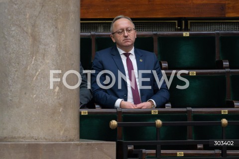  21.11.2025 WARSZAWA SEJM <br />
POSIEDZENIE SEJMU RP<br />
N/Z KAROL POLEJOWSKI<br />
FOT. MARCIN BANASZKIEWICZ / FOTONEWS  