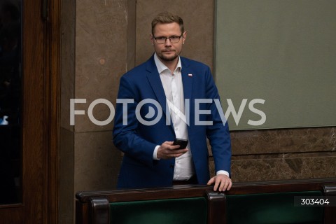  21.11.2025 WARSZAWA SEJM <br />
POSIEDZENIE SEJMU RP<br />
N/Z MICHAL WOS<br />
FOT. MARCIN BANASZKIEWICZ / FOTONEWS  