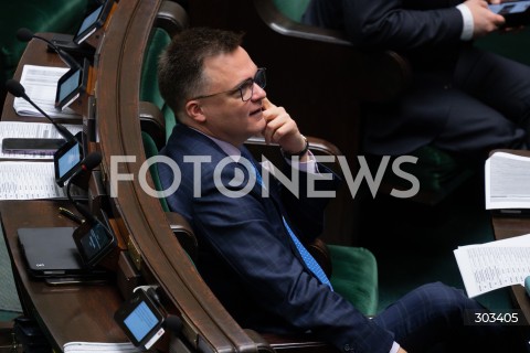  21.11.2025 WARSZAWA SEJM <br />
POSIEDZENIE SEJMU RP<br />
N/Z SZYMON HOLOWNIA<br />
FOT. MARCIN BANASZKIEWICZ / FOTONEWS  