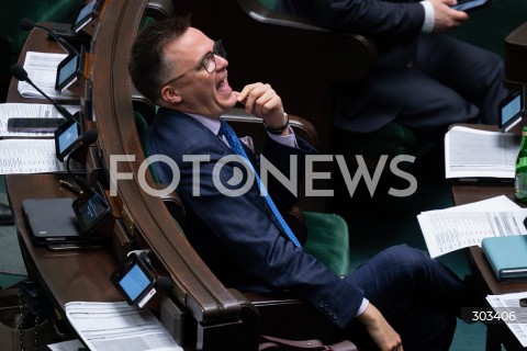  21.11.2025 WARSZAWA SEJM <br />
POSIEDZENIE SEJMU RP<br />
N/Z SZYMON HOLOWNIA<br />
FOT. MARCIN BANASZKIEWICZ / FOTONEWS  
