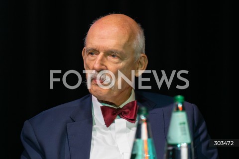  22.11.2025 JABLONNA<br />
DEBATA HISTORYCZNA KONFEDERACJI KORONY POLSKIEJ<br />
N/Z JANUSZ KORWIN MIKKE<br />
FOT. MARCIN BANASZKIEWICZ / FOTONEWS  