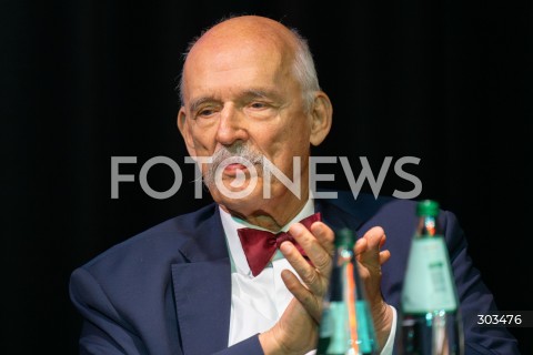  22.11.2025 JABLONNA<br />
DEBATA HISTORYCZNA KONFEDERACJI KORONY POLSKIEJ<br />
N/Z JANUSZ KORWIN MIKKE<br />
FOT. MARCIN BANASZKIEWICZ / FOTONEWS  