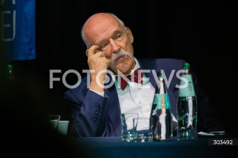 22.11.2025 JABLONNA<br />
DEBATA HISTORYCZNA KONFEDERACJI KORONY POLSKIEJ<br />
N/Z JANUSZ KORWIN MIKKE<br />
FOT. MARCIN BANASZKIEWICZ / FOTONEWS  