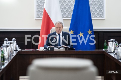  26.11.2025 WARSZAWA<br />
POSIEDZENIE RADY MINISTROW<br />
N/Z PREMIER DONALD TUSK<br />
 