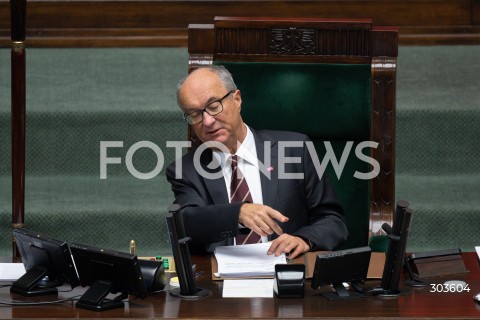  04.12.2025 WARSZAWA<br />
POSIEDZENIE SEJMU RP<br />
N/Z MARSZALEK WLODZIMIERZ CZARZASTY<br />
 