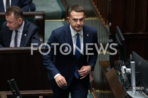  04.12.2025 WARSZAWA<br />
POSIEDZENIE SEJMU RP<br />
N/Z ADAM SZLAPKA<br />
 