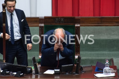  05.12.2025 WARSZAWA SEJM <br />
0512 POSIEDZENIE SEJMU<br />
N/Z WLODZIMIERZ CZARZASTY KRZYSZTOF BOSAK<br />
 