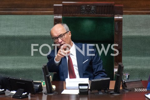  05.12.2025 WARSZAWA SEJM <br />
0512 POSIEDZENIE SEJMU<br />
N/Z WLODZIMIERZ CZARZASTY<br />
 