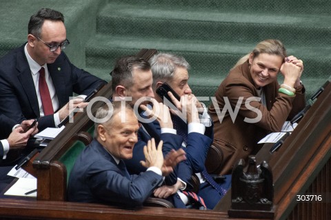  05.12.2025 WARSZAWA SEJM <br />
0512 POSIEDZENIE SEJMU<br />
N/Z BARBARA NOWACKA PREMIER DONALD TUSK<br />
 