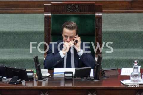  05.12.2025 WARSZAWA SEJM <br />
0512 POSIEDZENIE SEJMU<br />
N/Z KRZYSZTOF BOSAK<br />
 