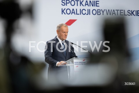  05.12.2025 WARSZAWA<br />
RADA KRAJOWA KOALICJI OBYWATELSKIEJ<br />
N/Z PREMIER DONALD TUSK<br />
 