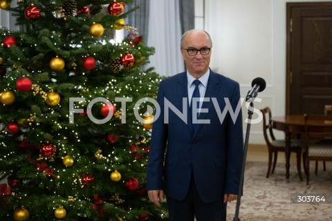  08.12.2025 WARSZAWA<br />BETLEJEMSKIE SWIATLO POKOJU W SEJMIE<br />N/Z MARSZALEK WLODZIMIERZ CZARZASTY<br /> 