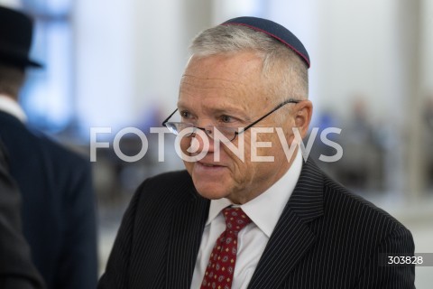  15.12.2025 WARSZAWA<br />UROCZYSTOSC ZAPALENIA MENORY CHANUKOWEJ W SEJMIE<br />N/Z THOMAS ROSE<br /> 