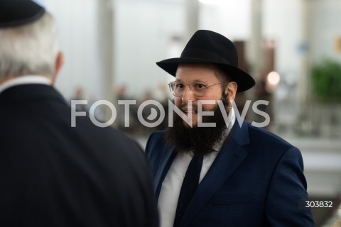  15.12.2025 WARSZAWA<br />UROCZYSTOSC ZAPALENIA MENORY CHANUKOWEJ W SEJMIE<br />N/Z SZALOM DOW BER STAMBLER<br /> 