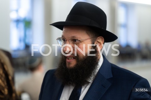  15.12.2025 WARSZAWA<br />UROCZYSTOSC ZAPALENIA MENORY CHANUKOWEJ W SEJMIE<br />N/Z SZALOM DOW BER STAMBLER<br /> 