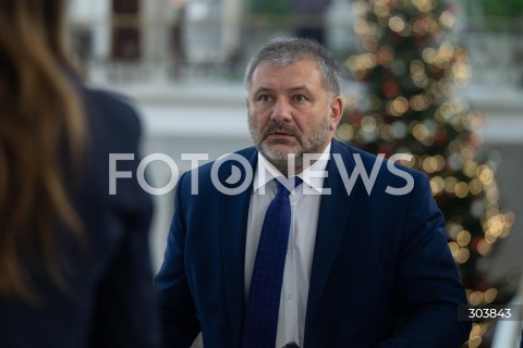  15.12.2025 WARSZAWA<br />UROCZYSTOSC ZAPALENIA MENORY CHANUKOWEJ W SEJMIE<br />N/Z WALDEMAR ZUREK<br /> 