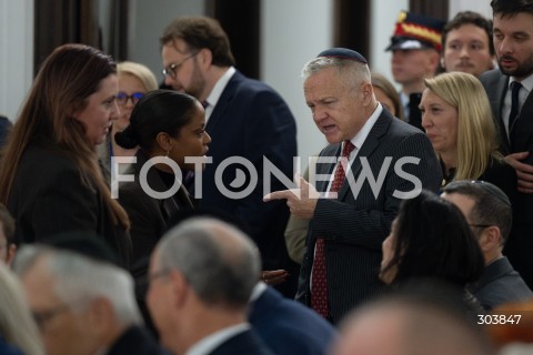  15.12.2025 WARSZAWA<br />UROCZYSTOSC ZAPALENIA MENORY CHANUKOWEJ W SEJMIE<br />N/Z THOMAS ROSE<br /> 