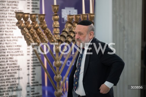  15.12.2025 WARSZAWA<br />UROCZYSTOSC ZAPALENIA MENORY CHANUKOWEJ W SEJMIE<br />N/Z MICHAEL SCHUDRICH<br /> 