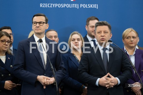  19.12.2025 WARSZAWA SEJM <br />DZIEN W SEJMIE<br />N/Z MATEUSZ MORAWIECKI MICHAL DWORCZYK<br /> 