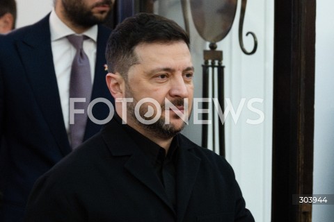  19.12.2025 WARSZAWA SEJM <br />DZIEN W SEJMIE<br />N/Z WOLODYMYR ZELENSKI VOLODYMYR ZELENSKYY<br /> 