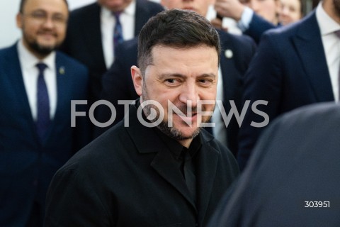  19.12.2025 WARSZAWA SEJM <br />DZIEN W SEJMIE<br />N/Z WOLODYMYR ZELENSKI VOLODYMYR ZELENSKYY<br /> 