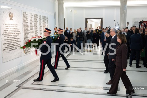  19.12.2025 WARSZAWA SEJM <br />DZIEN W SEJMIE<br />N/Z WOLODYMYR ZELENSKI WLODZIMIERZ CZARZASTY MONIKA WIELICHOWSKA<br /> 