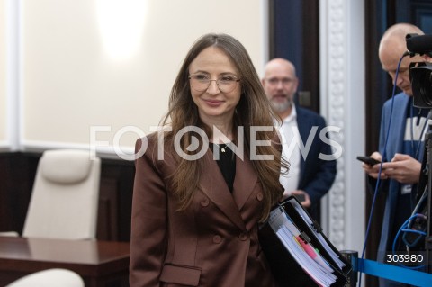  30.12.2025 WARSZAWA<br />POSIEDZENIE RADY MINISTROW<br />N/Z AGNIESZKA DZIEMIANOWICZ BAK<br /> 