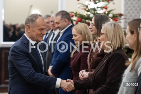  30.12.2025 WARSZAWA<br />POSIEDZENIE RADY MINISTROW<br />N/Z PREMIER DONALD TUSK PAULINA HENNIG KLOSKA<br /> 