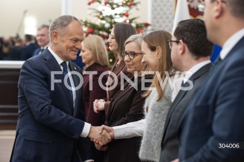  30.12.2025 WARSZAWA<br />POSIEDZENIE RADY MINISTROW<br />N/Z PREMIER DONALD TUSK KATARZYNA PELCZYNSKA NALECZ<br /> 