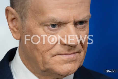  06.01.2026 WARSZAWA<br />OSWIADCZENIE PREMIERA DONALDA TUSKA<br />N/Z PREMIER DONALD TUSK<br />FOT. MARCIN BANASZKIEWICZ / FOTONEWS 