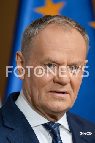  06.01.2026 WARSZAWA<br />OSWIADCZENIE PREMIERA DONALDA TUSKA<br />N/Z PREMIER DONALD TUSK<br />FOT. MARCIN BANASZKIEWICZ / FOTONEWS 