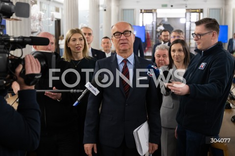  08.01.2026 WARSZAWA SEJM<br />POSIEDZENIE SEJMU<br />N/Z MARSZALEK WLODZIMIERZ CZARZASTY<br /> 