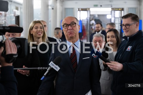  08.01.2026 WARSZAWA SEJM<br />POSIEDZENIE SEJMU<br />N/Z MARSZALEK WLODZIMIERZ CZARZASTY<br /> 